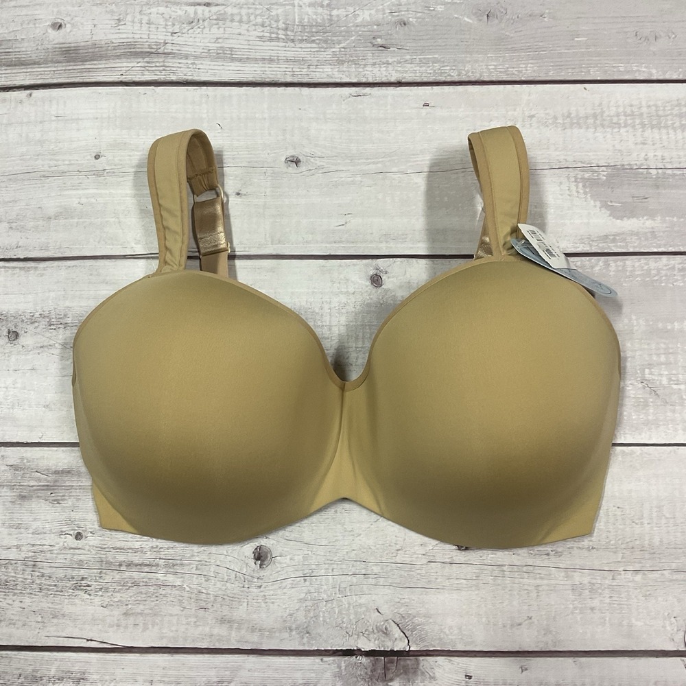 Le Mystere Bra Dream Tisha Womens 38F Nude Beige Full Busted Underwire #9955 NEW